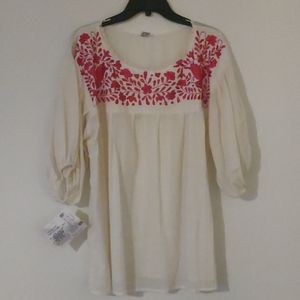 Handmade bohemian Mexican blose